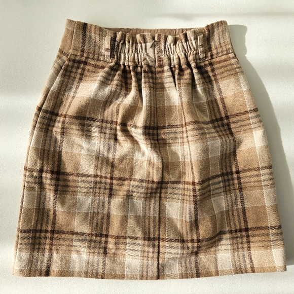 INGNI Plaid Mini Skirt, Size XS - Picture 3 of 6